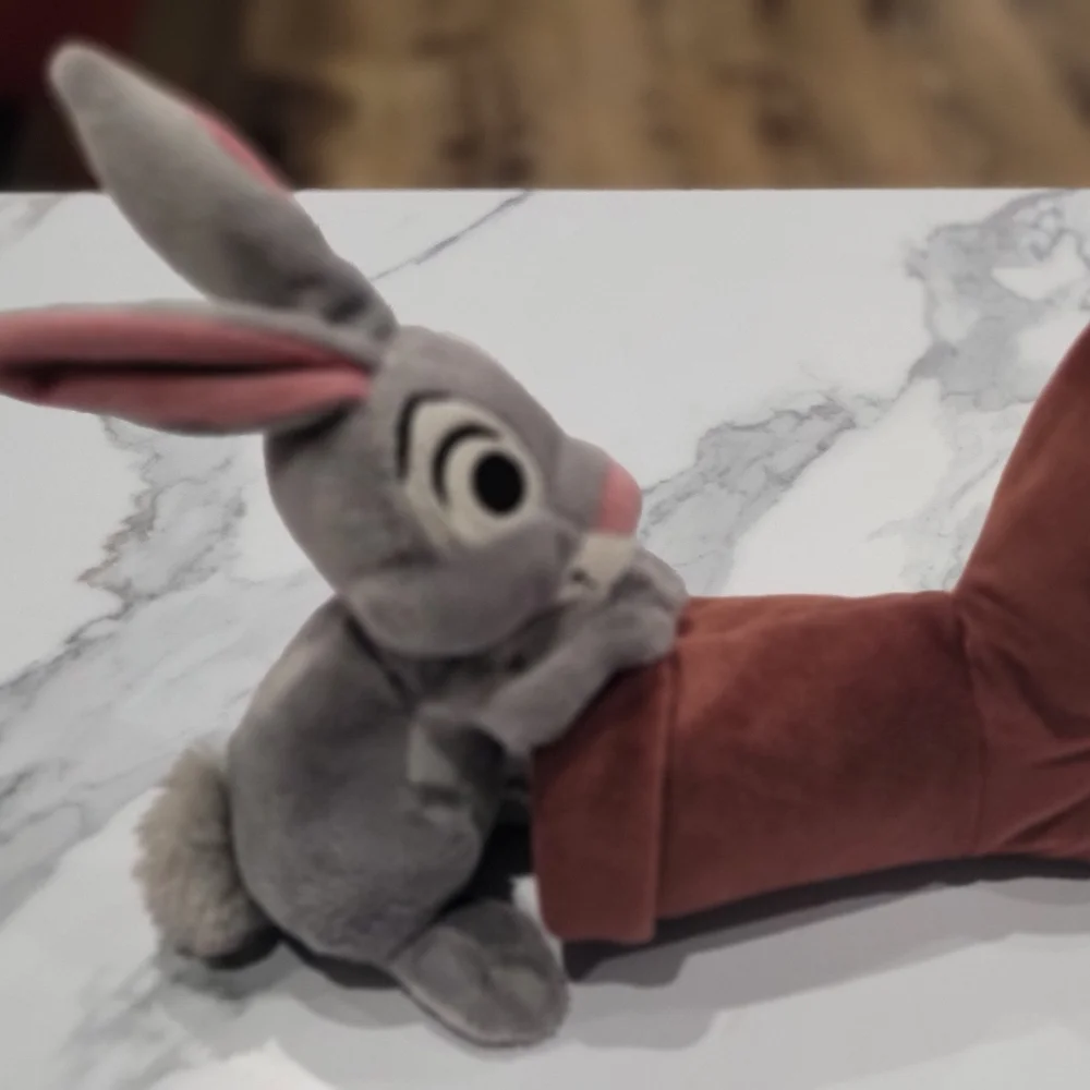SLEEPING BEAUTY Plush BUNNY In PRINCE'S BOOT DISNEY STORE - Picture 3 of 8
